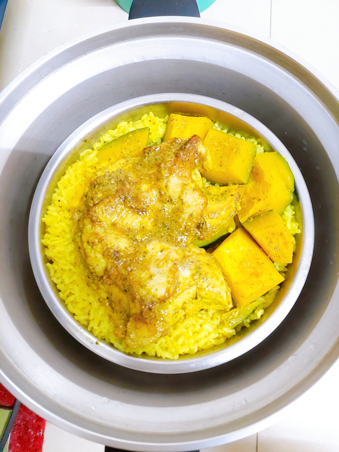 養生薑黃雞肉飯